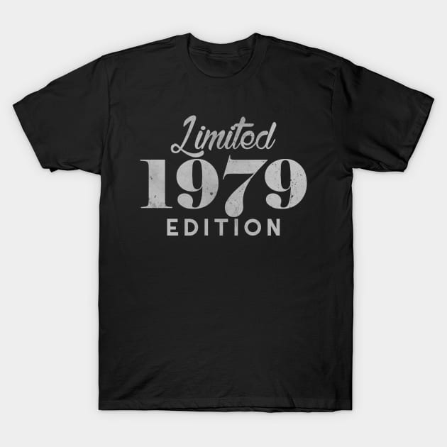 Limited 1979 40 Years Old Birthday Edition 40th 2019 T-Shirt by charlescheshire